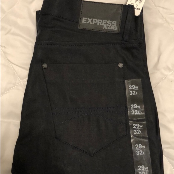 Men’s Black Express Jeans - Picture 7 of 8